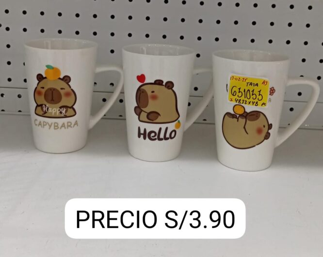 TAZA LOZA CAPIBARA