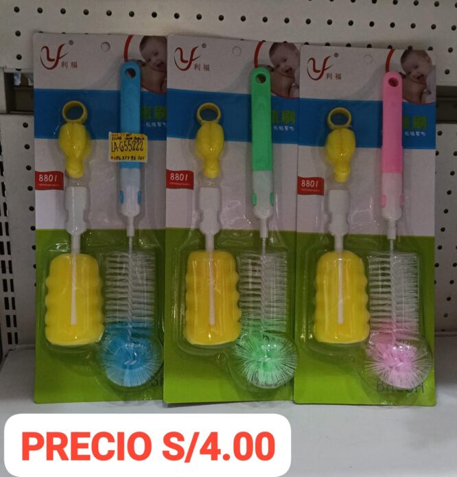 SET ESCOBILLA DE BOTELLA
