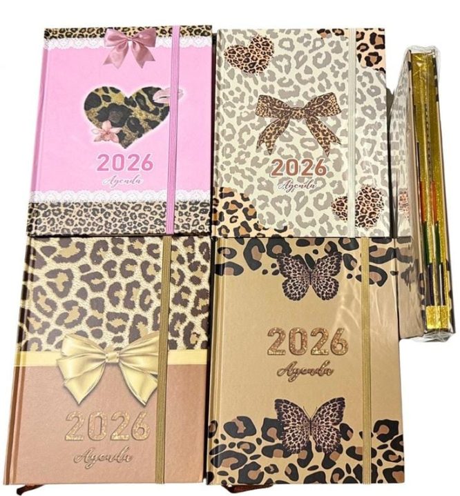 AGENDA 2026 ANIMAL PRINT